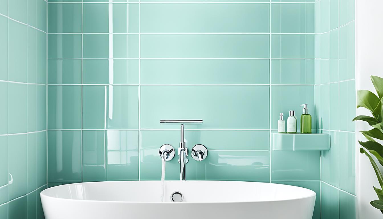 wall tiles for around free standing tub