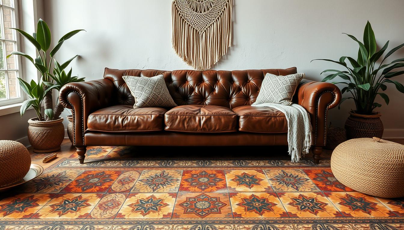 different spaces you can use boho style tile