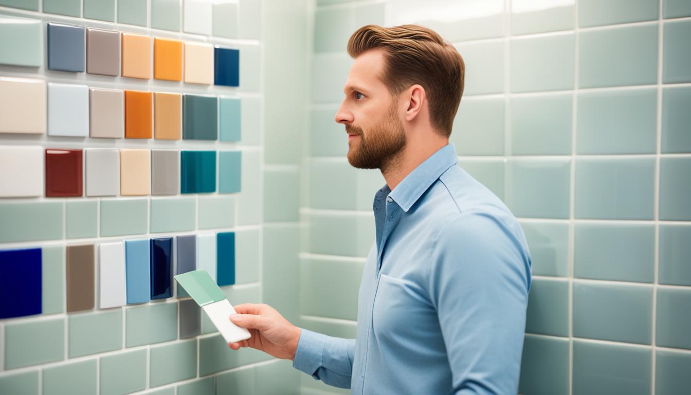 choosing correct color of bathroom wall tile