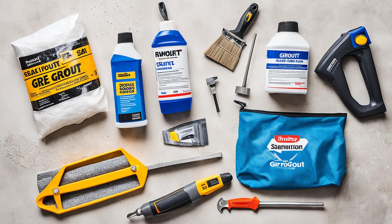 idea of tools needed to regrout