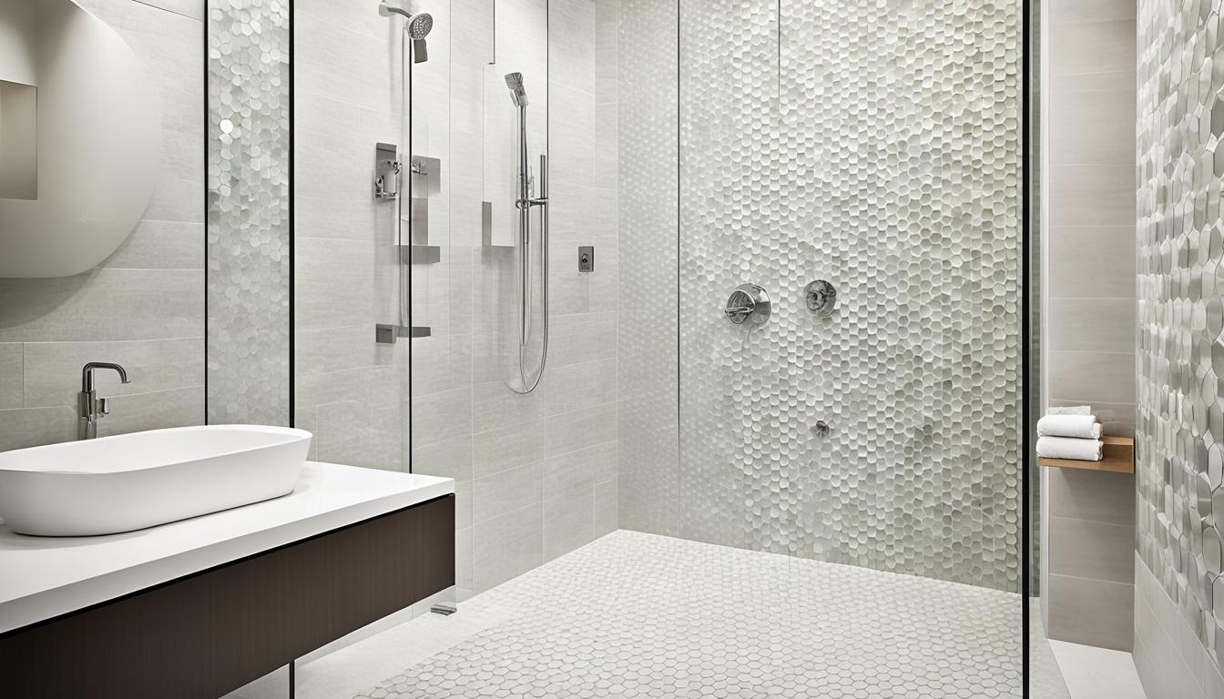 shower floor tile ideas at BELK Tile